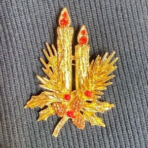 Arthur Pepper Candlesticks Brooch